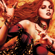 Illustration for article titled My Art Nouveau Vision of George R.R. Martins Fiery Sorceress, Melisandre